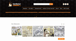 Desktop Screenshot of karikaturzamani.com